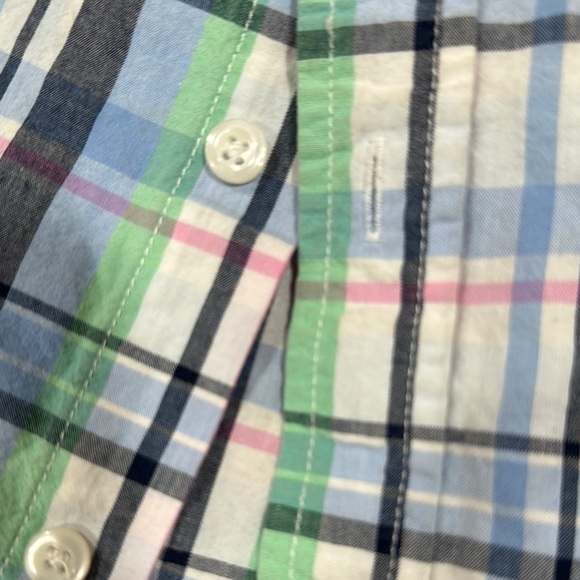 Multicolor Plaid Casual Button Down Shirt - Picture 3 of 3